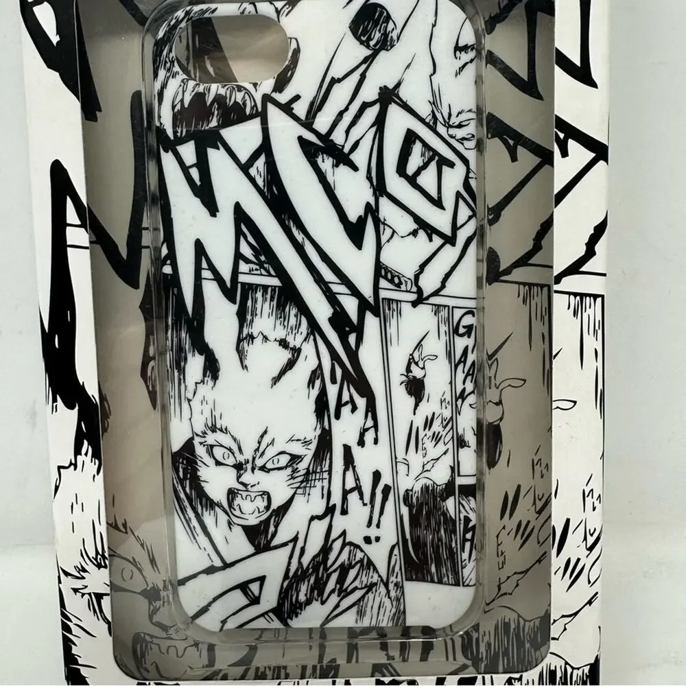 ALEXANDER MCQUEEN Manga Print iPhone 5/5s Hard Case NWT